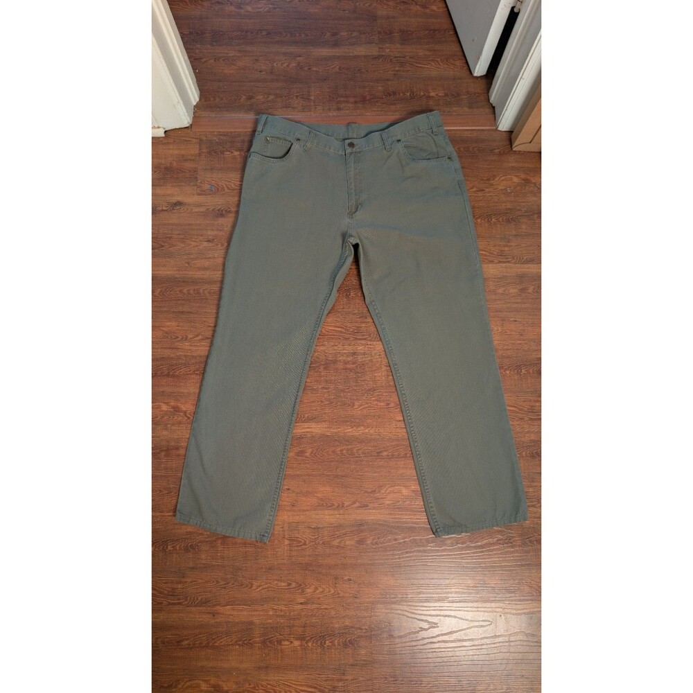 Bills Khakis Men’s Olive Beige Straight Leg Casual Twill Pants -Sz 40x29